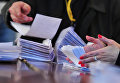 Подсчет голосов на выборах в Армении. Архивное фото