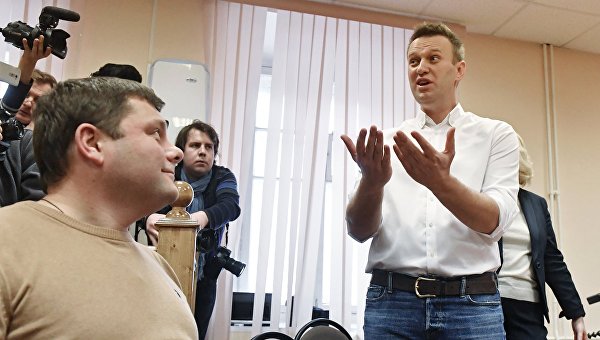 Оглашение приговора Алексею Навальному. Архивное фото