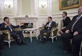 Премьер-министры Украины и Греции Владимир Гройсман и Алексис Ципрас