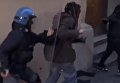 Студенты Болонского университета устроили бои с полицией. Видео