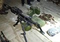 Оружие, изъятое у организации Аскер возле Чонгара