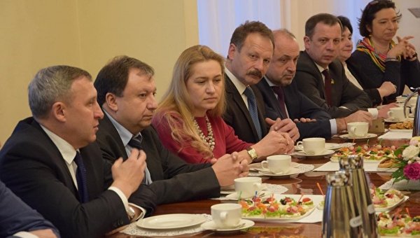 Украинская парламентская делегация в Польше