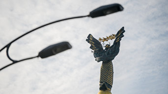 Стела на Майдане Незалежности. Архивное фото