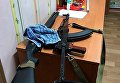 Оружие, изъятое после стрельбы в Харькове