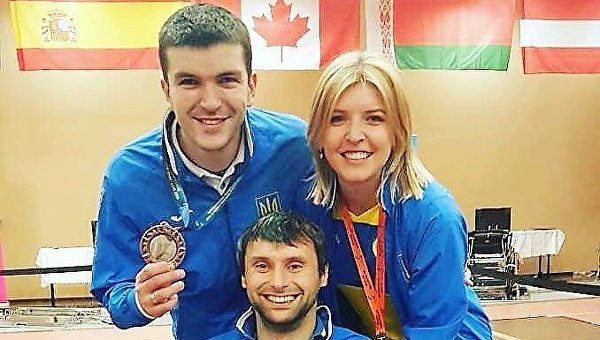 Украинские паралимпийцы на Кубке мира по фехтованию на колясках