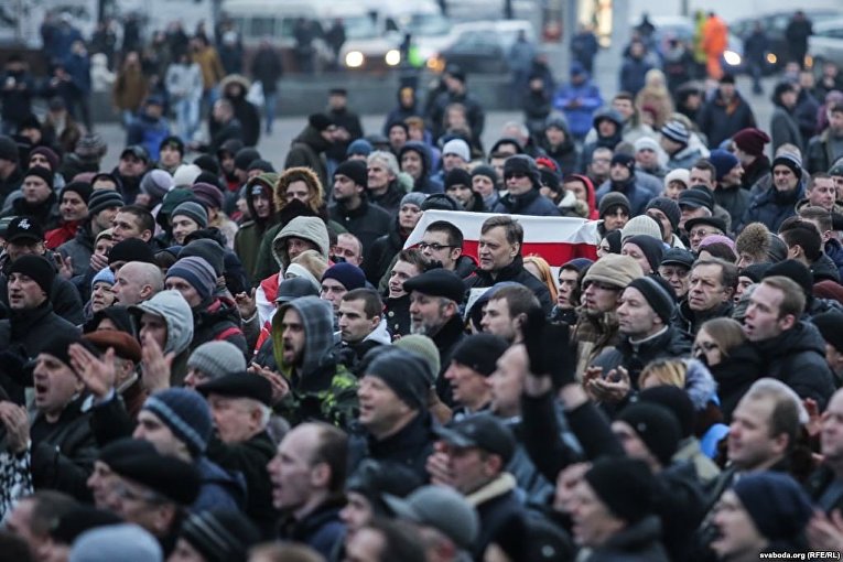 Марша рассерженных белорусов