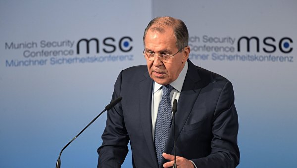 Министр иностранных дел РФ Сергей Лавров на 53-й Мюнхенской конференции по безопасности