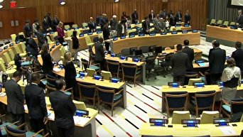 Заседание Совета по опеке в ООН началось с минуты молчания в память о Чуркине. Видео
