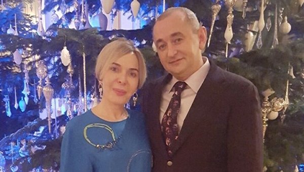 Анатолий Матиос с супругой Ириной Барах
