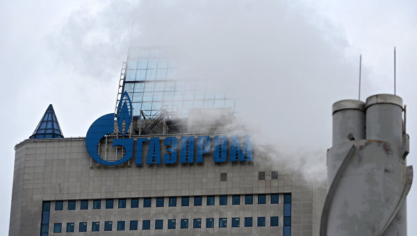 Здание ОАО Газпром в Москве. Архивное фото