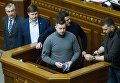 Народный депутат Андрей Билецкий зачитал с трибуны парламента требования участников Марша национального достоинства