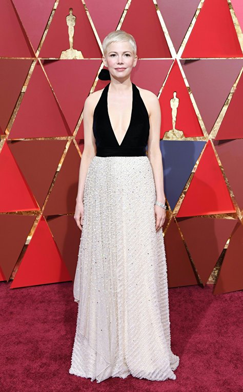 Актриса Мишель Уильямс на церемонии награждения Оскар