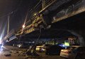В Киеве частично обрушился мост на Шулявском путепроводе