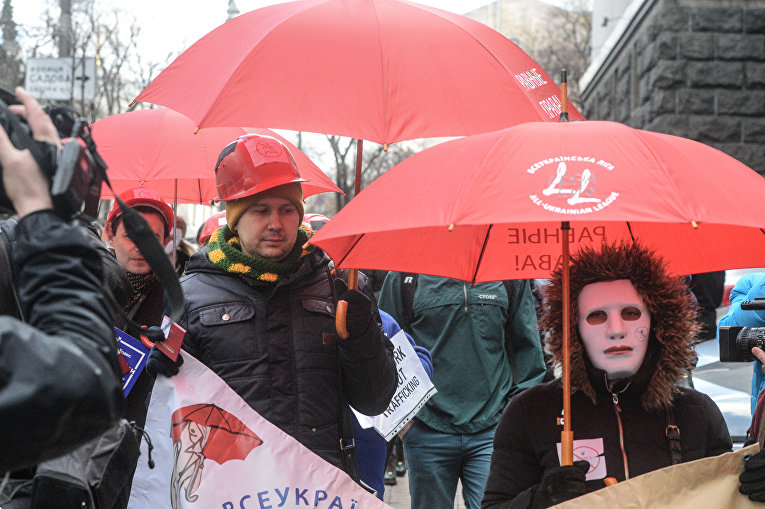 В Киеве состоялся марш секс-работников