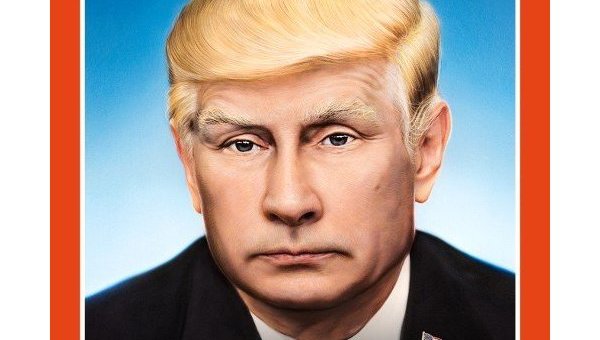 Немецкий Der Spiegel поместил на обложку портрет Трампа с лицом Путина