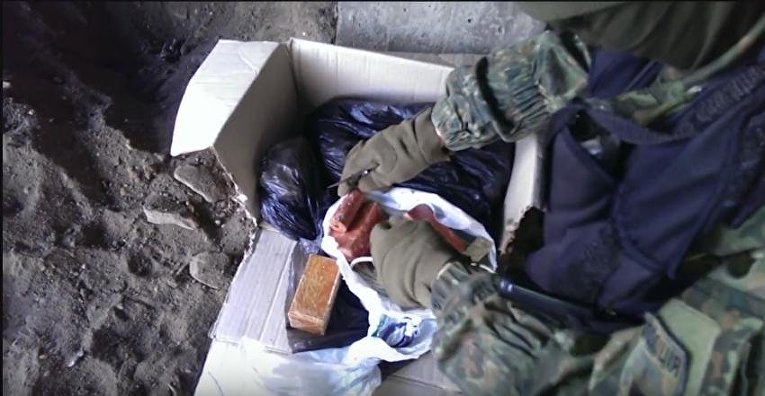 В Луганской области на месте расположения активистов-блокадников полицией обнаружена взрывчатка