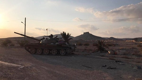 Танк Т-62 в сирийской провинции Хомс. Архивное фото