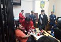Роман Насиров во время заседания суда по избранию ему меры пресечения