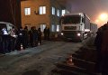 Блокирование трассы Киев - Одесса. Взвешивание грузовиков