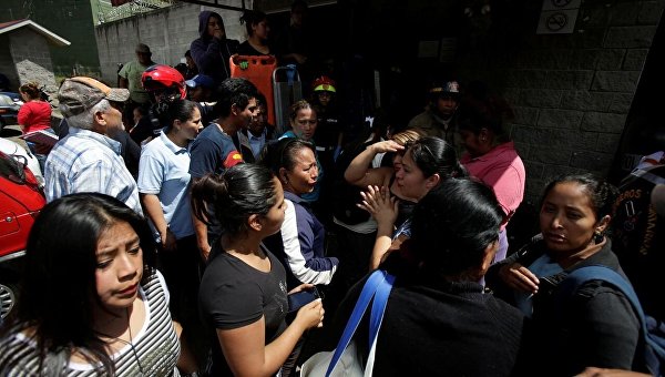 В Гватемале произошел пожар в центре реабилитации жертв насилия