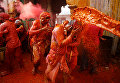 Фестиваль красок в Индии