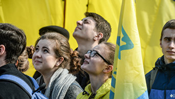 Граждане Украины. Архивное фото