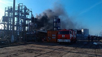 Масштабный пожар в Харьковской области: горели цистерны с мазутом