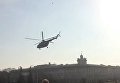 В Чернигове приземлился вертолет, чтобы забрать генерала