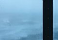 Океанский шторм из каюты пассажирского лайнера. Видео