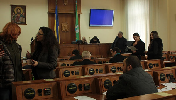 Заседание Черновицкого областного совета 14 марта 2017 года