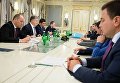 Встреча Петра Порошенко с главами парламентский фракций