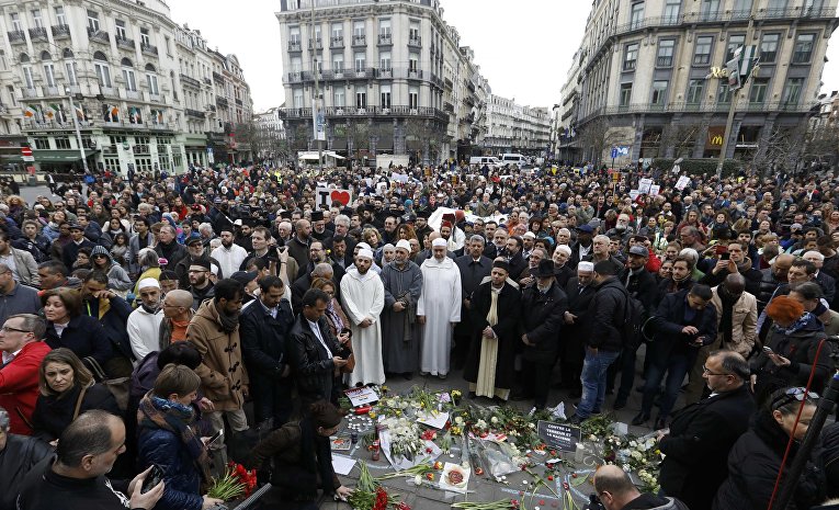 Год назад в Брюсселе (Бельгия) произошла серия терактов, в результате которых погибли 32 человека.