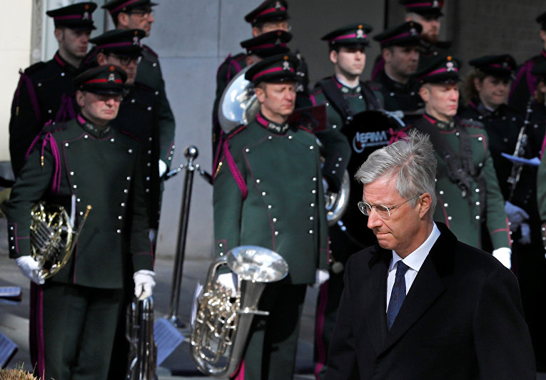 День памяти жертв теракта в Брюсселе: король Филипп
