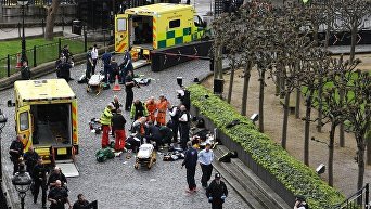 Теракт в Лондоне. Оказание помощи пострадавшим