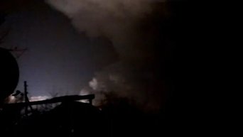 Пожар и взрывы на оружейном складе в Балаклее. Видео