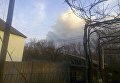 Пожар на складе боеприпасов в Балаклее