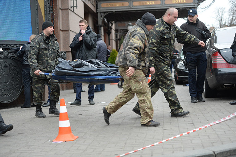 Убийство бывшего депутата Госдумы РФ Дениса Вороненкова в центре Киева