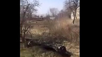 Видео с территории военной части арсенала в Балаклее. Видео