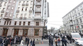 Убийство Дениса Вороненкова в Киеве. Место происшествия