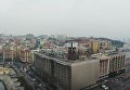 Дом профсоюзов в Киеве с высоты полета