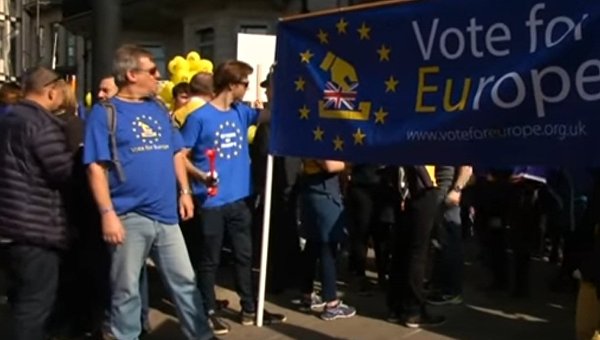 Марш против Brexit в Лондоне