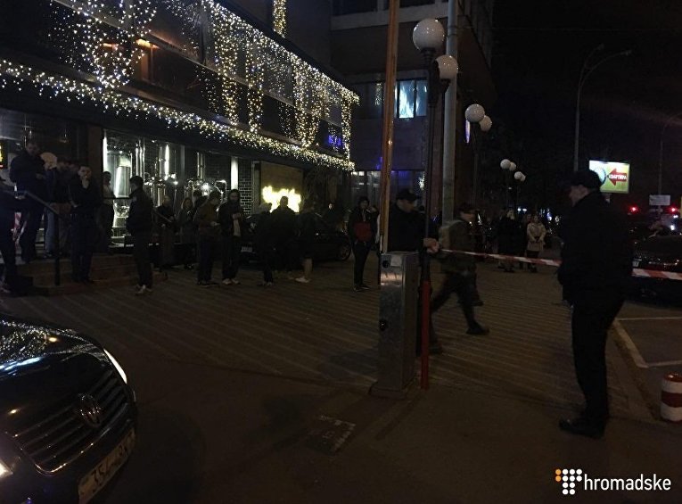 Стрельба в центре Киева