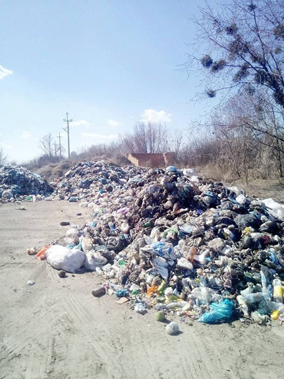 Львовский мусор обнаружен в Обуховском районе под Киевом