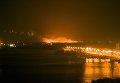 Масштабный пожар на окраине Киева (на Осокорках)