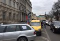 Во Львове протестовали против российского такси