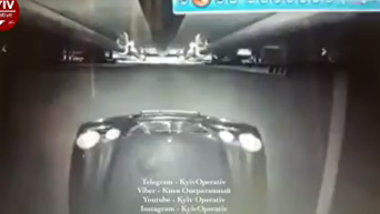 Каскадерская кража на трассе Киев - Ковель. Видео