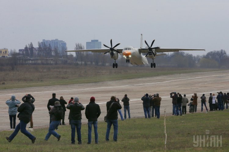Первый полет нового самолета Ан-132Д