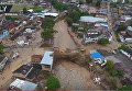 Беспилотник облетел место схода селевого потока в Колумбии