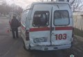 ДТП в Одессе: пассажирский автобус влетел в скорую