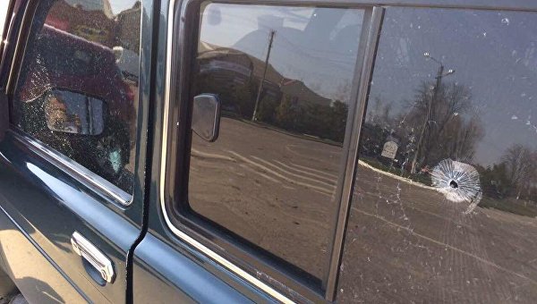 В Пирятине Полтавской области неизвестные обстреляли автомобиль депутата районного совета от Радикальной партии Сергея Володина